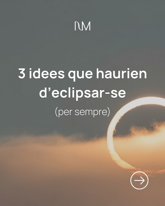 🌘 Ahir es va eclipsar el sol i nosaltres eclipsarí